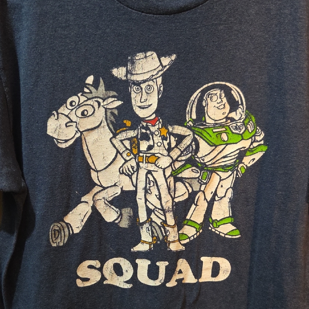 Disney Toy Story Logo Tee - Navy Blue